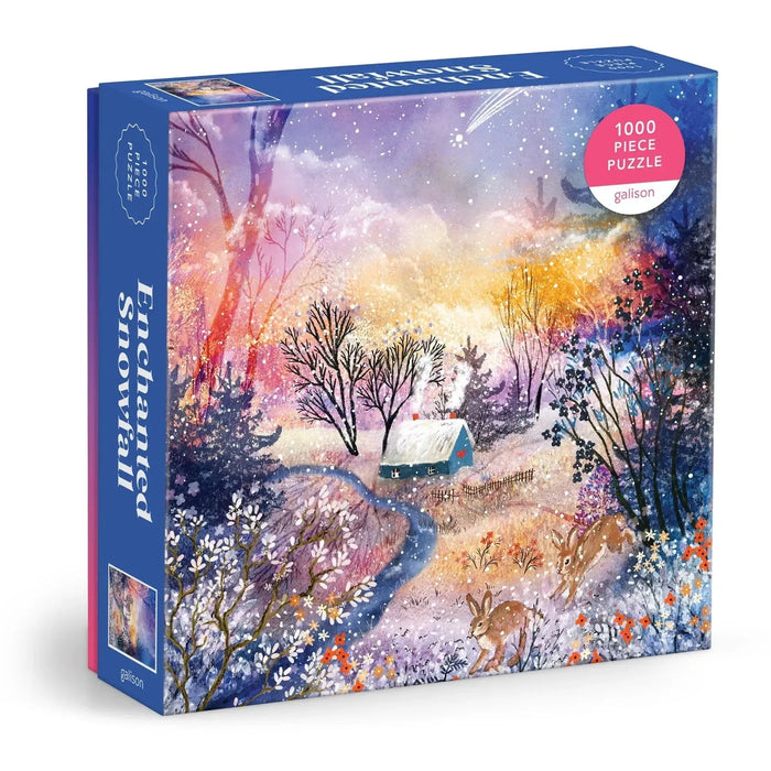 Enchanted Snowfall 1000 Piece Jigsaw Puzzle Galison - for just $19.99! 