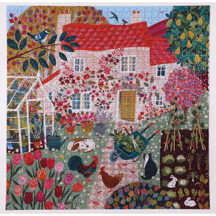 English Cottage 1000 Piece Jigsaw Puzzle eeBoo - for just $26.99! 