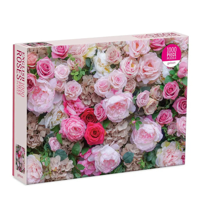 English Roses 1000 Piece Jigsaw Puzzle Galison - for just $19.99! 