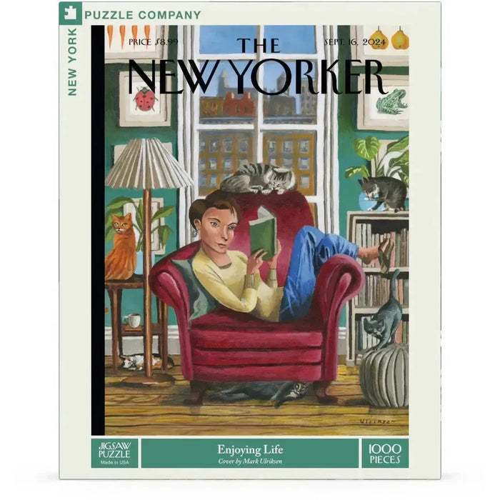 Enjoying Life 1000 Piece Jigsaw Puzzle NYPC - for just $24.99! 