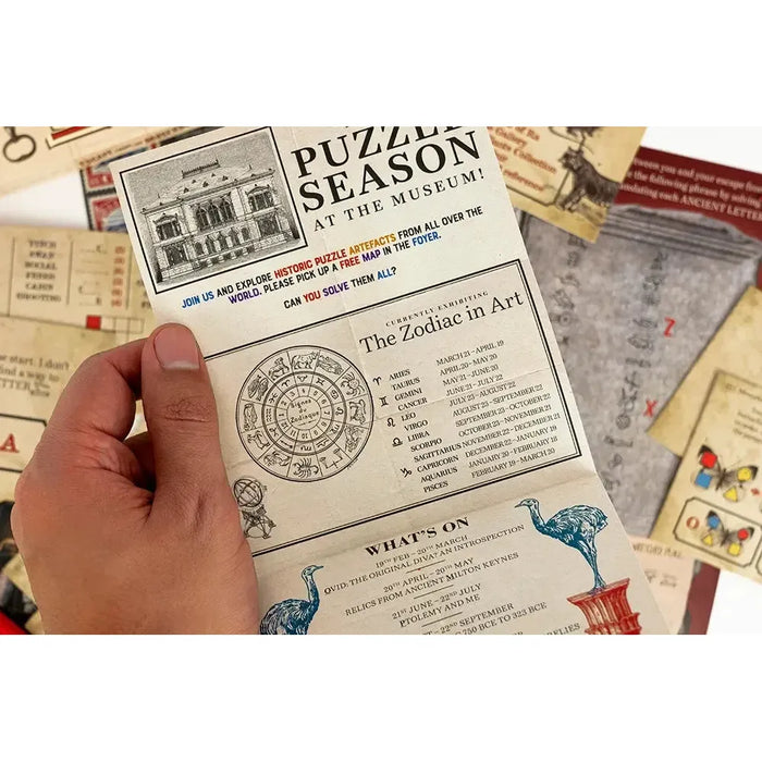 Escape From the Museum- Escape Room Card Game - Professor Puzzle - for just $9.99! 