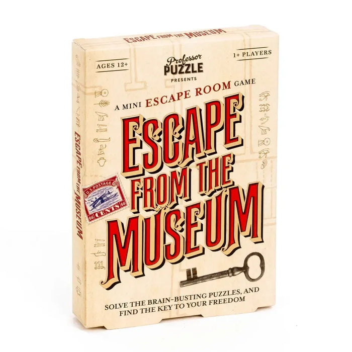 Escape From the Museum- Escape Room Card Game - Professor Puzzle - for just $9.99! 