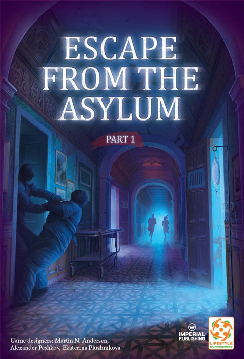 STANDARD EDITION Escape from the Asylum 1-6 Player Cooperative Game (Imperial Publishing) - for just $50! 