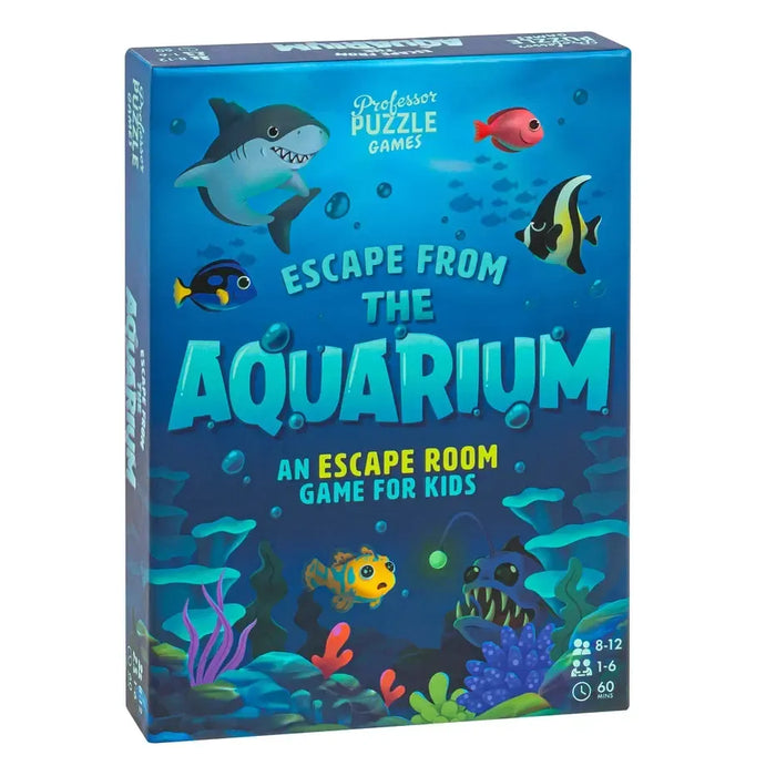 Escape from the Aquarium - Escape Room Game for Kids - Professor Puzzle - for just $19.99! 
