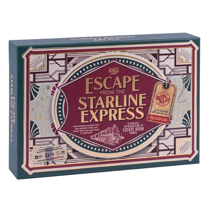 Escape from the Starline Express - Escape Room Game - Professor Puzzle - for just $29.99! 