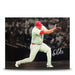 Carlos Estevez Kamehameha Pose Autographed Philadelphia Phillies 8" x 10" Blackout Baseball Photo - for just $19! 