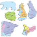 Europe Map 37 Piece Tray Jigsaw Puzzle Larsen - for just $11.99! 