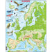 Europe Topographic Map 87 Piece Tray Jigsaw Puzzle Larsen - for just $11.99! 