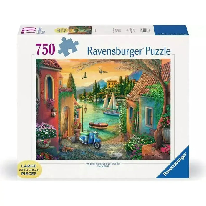European Villa Views 750 Piece Jigsaw Puzzle Ravensburger - for just $29.99! 