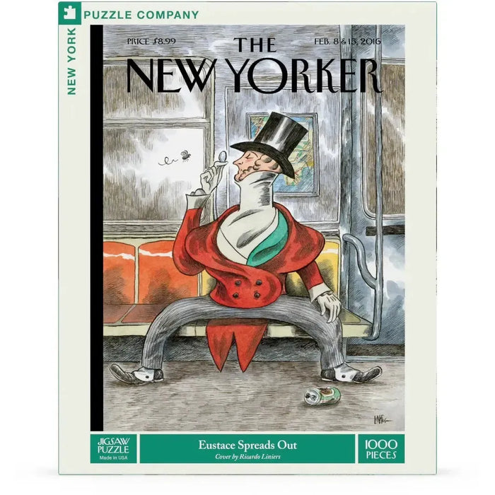 Eustace Spreads Out 1000 Piece Jigsaw Puzzle NYPC - for just $28.99! 
