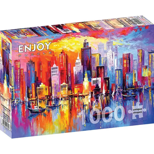Evening New York 1000 Piece Jigsaw Puzzle Enjoy - for just $24.99! 