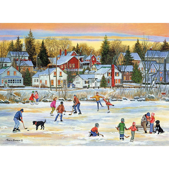 Evening Skating 1000 Piece Jigsaw Puzzle Eurographics - for just $21.99! 
