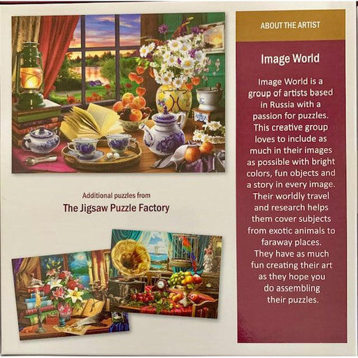 Evening Tea Party Elegant Interiors 1000 Piece Jigsaw Puzzle Leap Year - for just $14.99! 