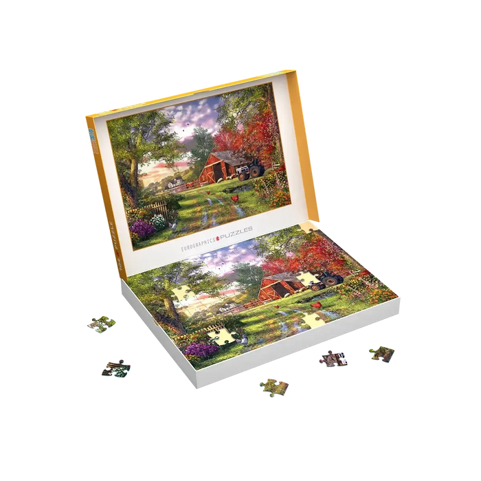Evening at the Barnyard 104 Connecting Pieces Jigsaw Puzzle Eurographics - for just $19.99! 