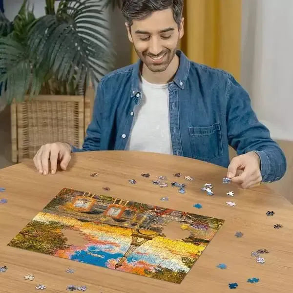 Evening in Paris 500 Piece Jigsaw Puzzle Ravensburger - for just $19.99! 