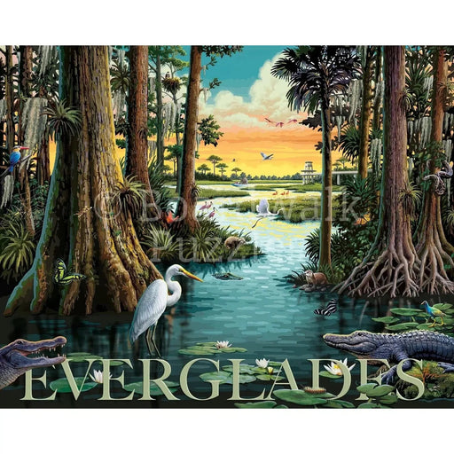 Everglades National Park 500 Piece Jigsaw Puzzle Boardwalk - for just $21.99! 