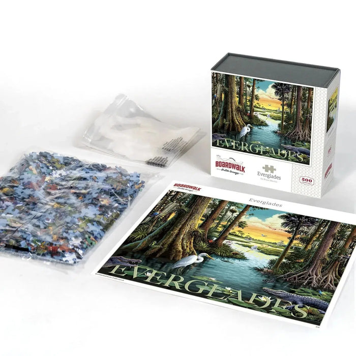 Everglades National Park 500 Piece Jigsaw Puzzle Boardwalk - for just $21.99! 