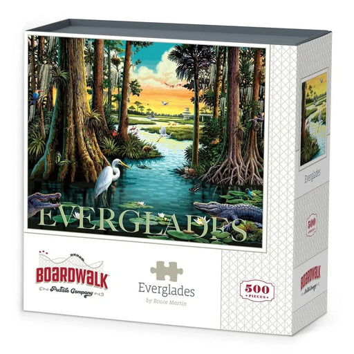 Everglades National Park 500 Piece Jigsaw Puzzle Boardwalk - for just $21.99! 