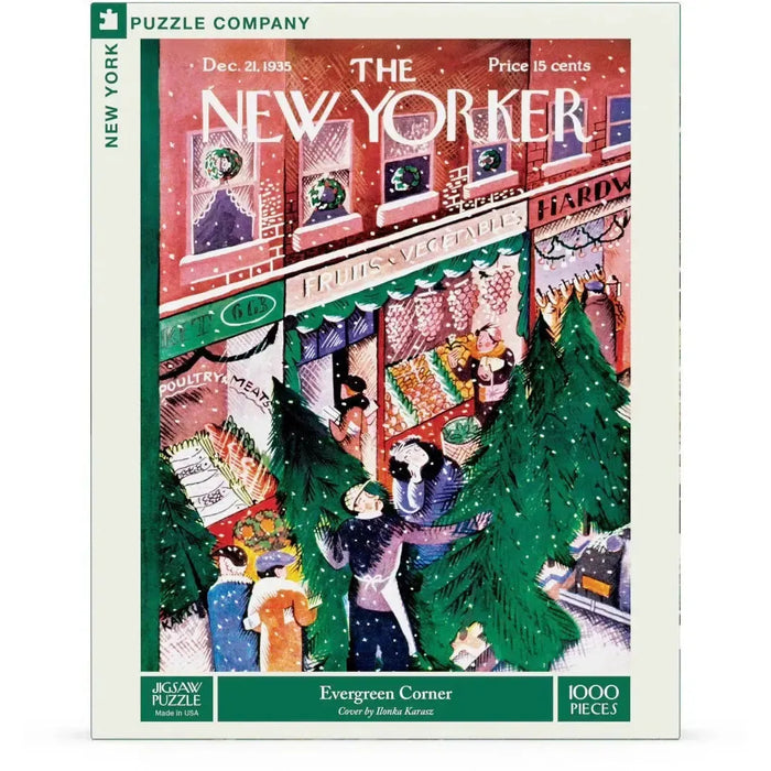 Evergreen Corner 1000 Piece Jigsaw Puzzle NYPC - for just $28.99! 