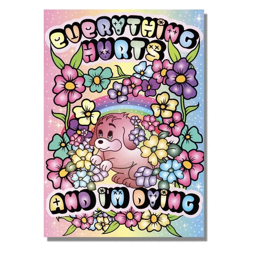 Everything Hurts & I'm Dying 500 Piece Jigsaw Puzzle Fun Club - for just $24.99! 