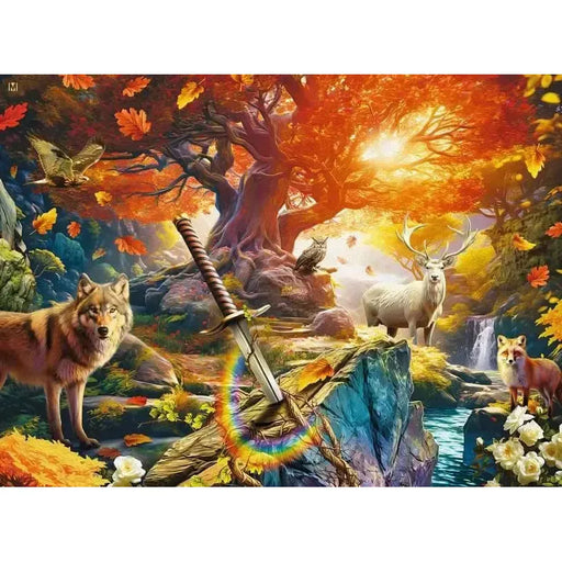 Excalibur Forest 500 Piece Jigsaw Puzzle Ravensburger - for just $19.99! 