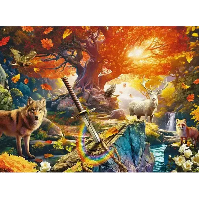 Excalibur Forest 500 Piece Jigsaw Puzzle Ravensburger - for just $19.99! 