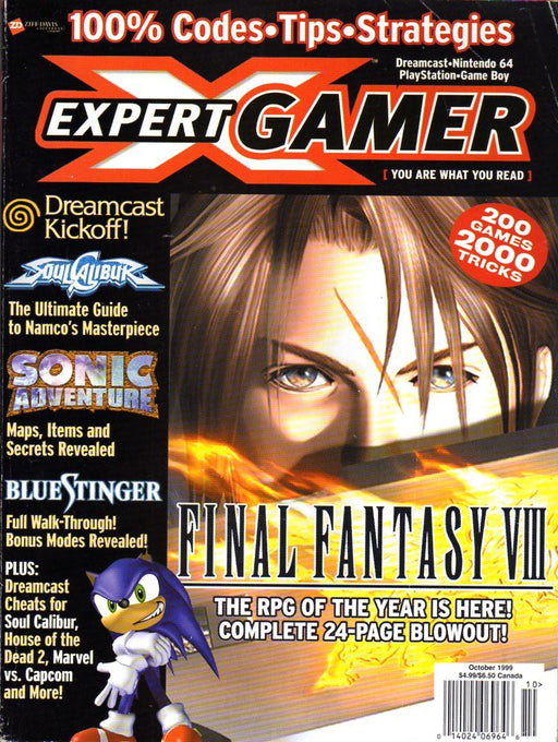 Expert Gamer Issue 64 (October 1999) - Strategy Guide - for just $19.99! 
