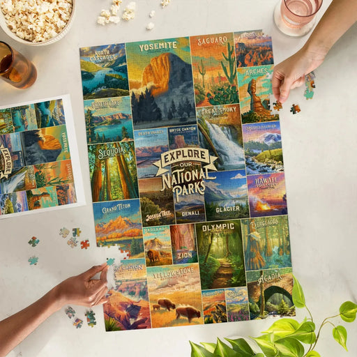 Explore Our National Parks 1000 Piece Jigsaw Puzzle Lantern Press - for just $29.99! 