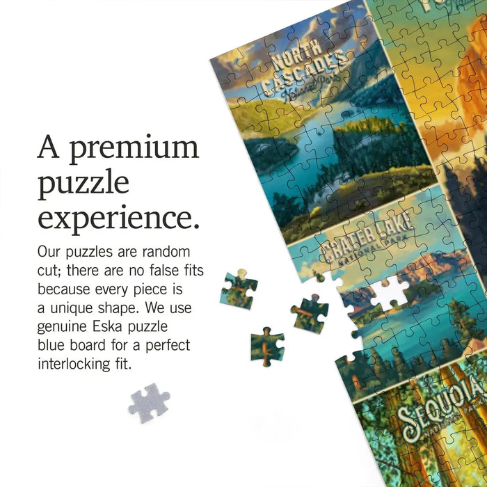 Explore Our National Parks 1000 Piece Jigsaw Puzzle Lantern Press - for just $29.99! 