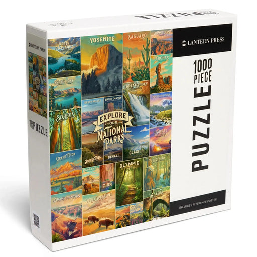 Explore Our National Parks 1000 Piece Jigsaw Puzzle Lantern Press - for just $29.99! 