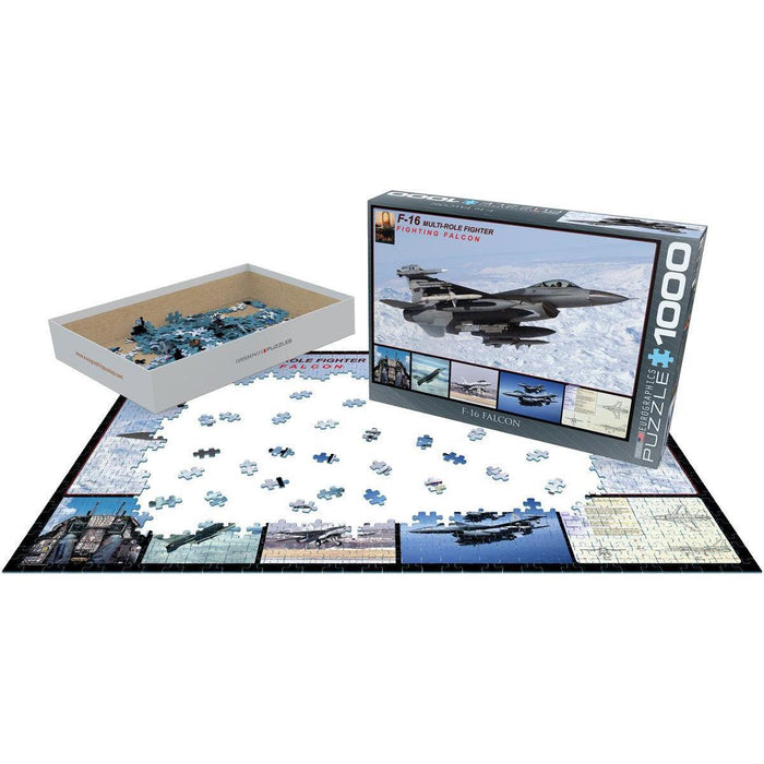F-16 Falcon 1000 Piece Jigsaw Puzzle Eurographics - for just $19.99! 
