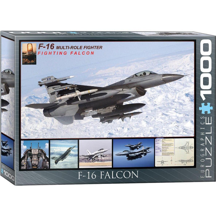 F-16 Falcon 1000 Piece Jigsaw Puzzle Eurographics - for just $21.99! 