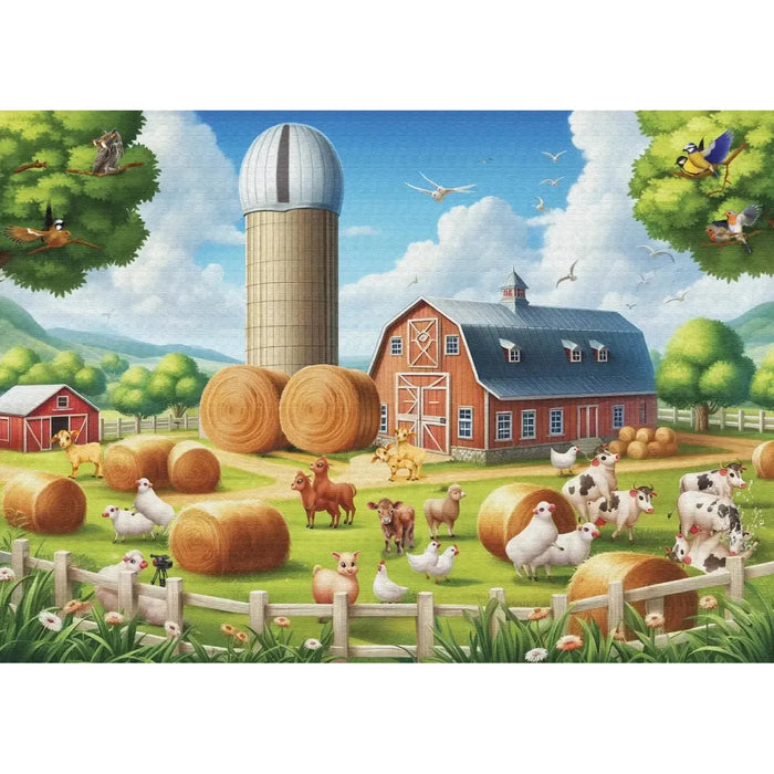 F*** Farm 1000 Piece Jigsaw Puzzle WTF - for just $24.99! 
