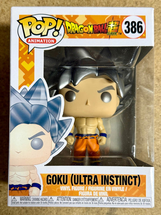 Funko Pop Anime Goku (Ultra Instinct) #386 Dragon Ball Super 2022 - for just $15! 