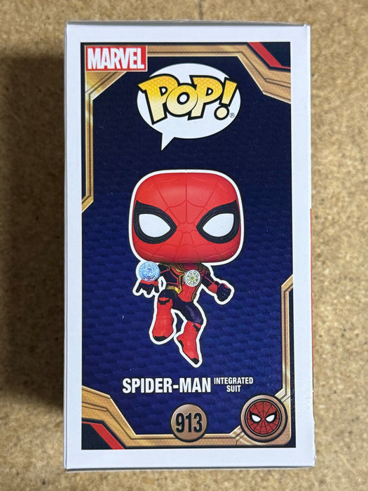 Funko Pop! Marvel Spider-Man (Integrated Suit) #913 No Way Home 2021 - for just $13! 