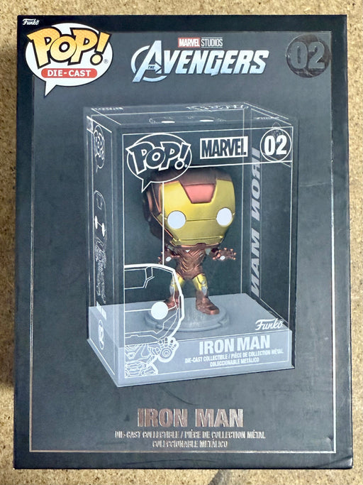 Funko Pop! Die-Cast Iron Man #02 Marvel MCU Avengers Funko Shop 2021 Exclusive - for just $30! 