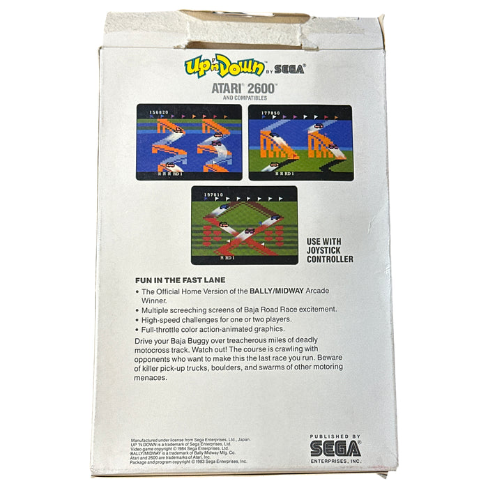 Up 'n Down - Atari 2600 (RARE) - for just $1021! 