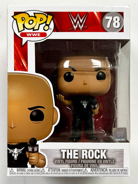 Funko Pop! WWE Dwayne “The Rock” Johnson #78 Wrestling Rock Bottom People’s Elbow - for just $12! 