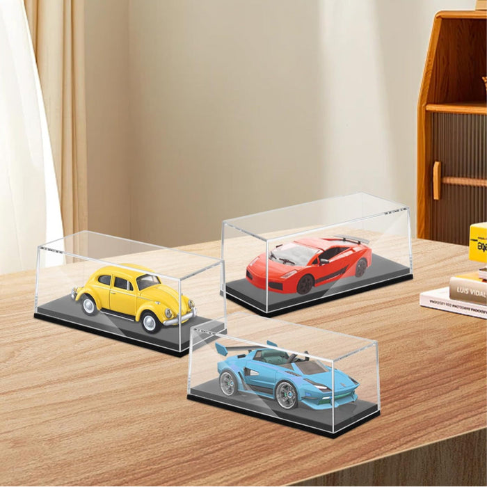 Clear Model Car Case Display Organizer Storage for 1/64 - for just $3.99! 