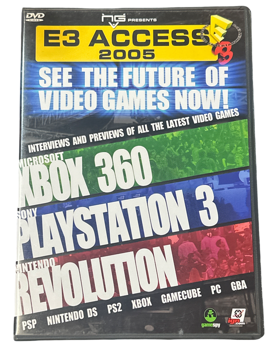 2005 E3 Access: The Future of Video Games (DVD, 4-Disc Set, 2005) - for just $41.99! 