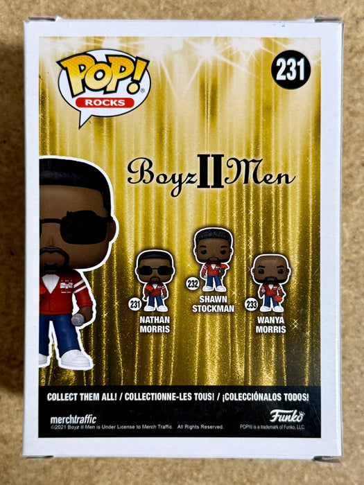 Nathan Morris Signed Boys II Men 2021 Vaulted Funko Pop! With JSA COA - for just $70! 