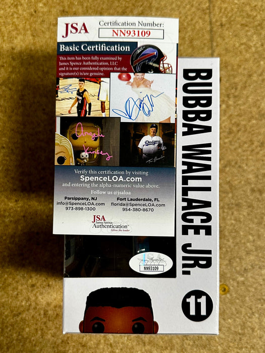 Funko Pop! NASCAR Driver Bubba Wallace Jr. #11 With JSA COA Petty Racing - for just $70! 
