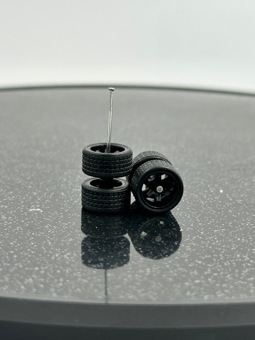 Rubber Wheels for Diecast Scale 1/64 - for just $3.50! 