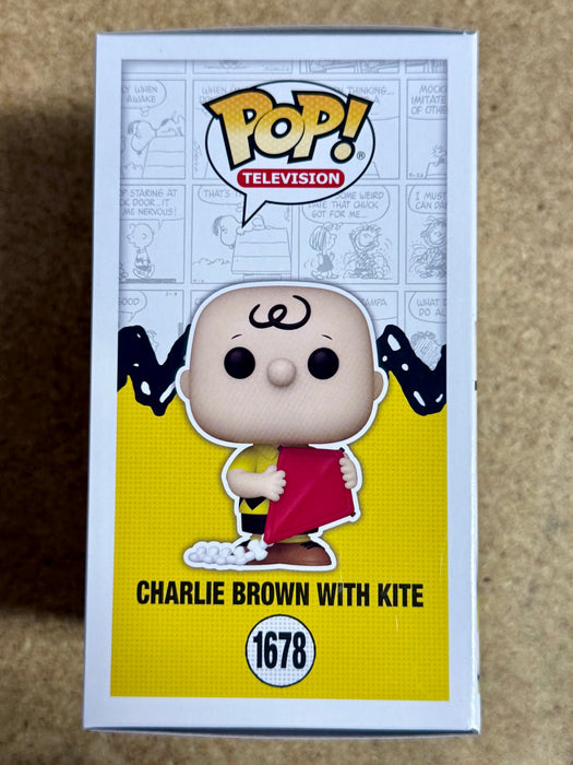 Funko Pop! Television Charlie Brown With Kite #1678 Peanuts 2024 - for just $13! 