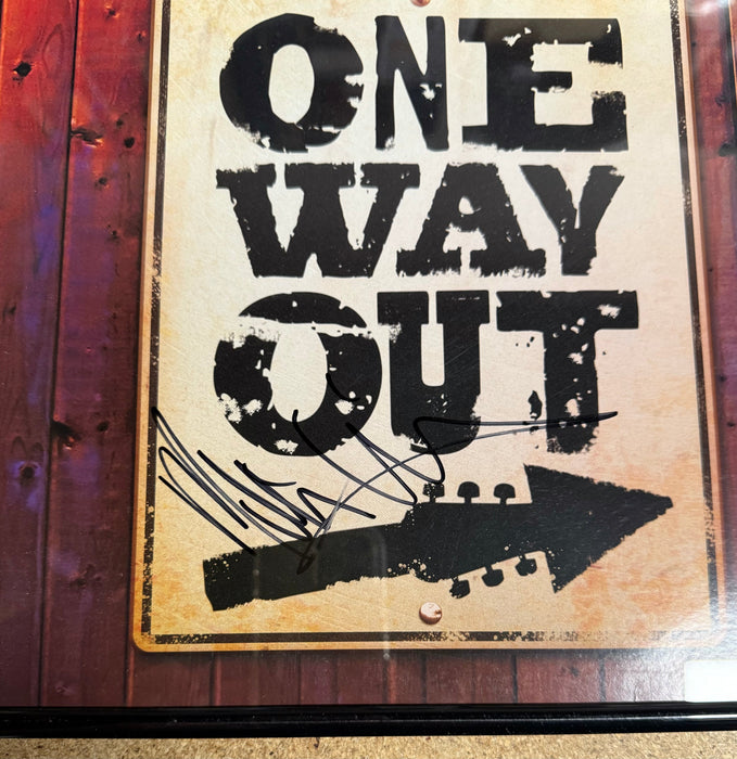 Melissa Ethridge Signed & Framed “One Way Out” Vinyl With JSA COA - for just $100! 