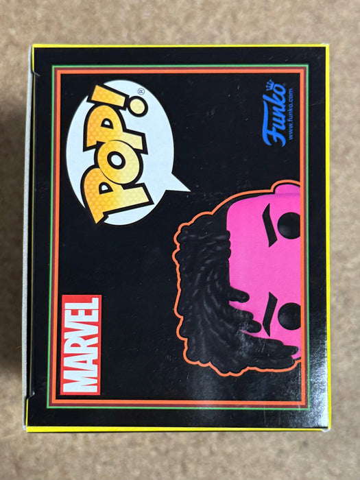 Funko Pop! Marvel Black Light Infinity Killmonger #989 What If? 2022 Exclusive - for just $10! 