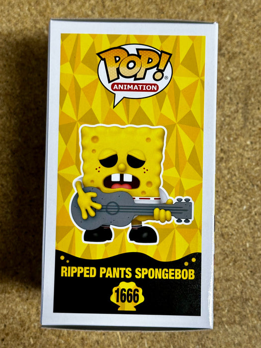 Funko Pop! Animation Ripped Pants Spongebob #1666 SquarePants 25 Years 2024 - for just $13! 