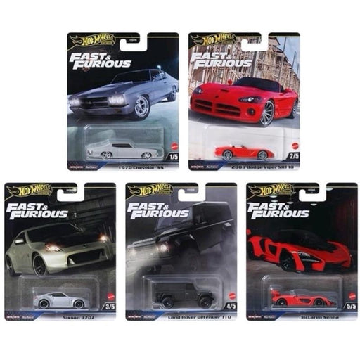 Hot Wheels Premium Fast & Furious Sets 5/5 Assorted - for just $24.99! 