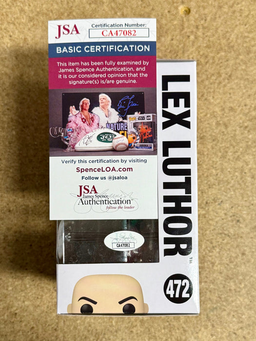 Jesse Eisenberg Signed DC Lex Luthor Funko Pop! #472 Exclusive With JSA COA - for just $85! 
