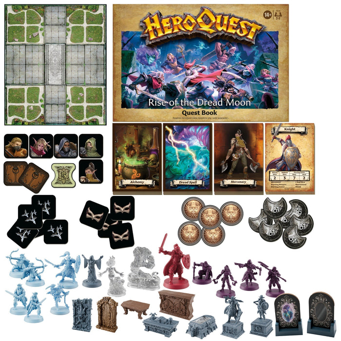 HeroQuest: Rise of the Dread Moon - Quest Pack - Just $49.99! Shop now at Retro Gaming of Denver